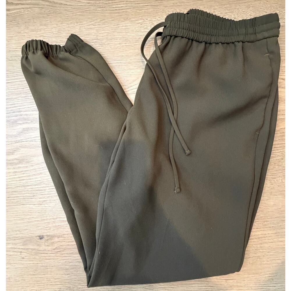 Express Jogger Dress Pants Womens Small Ankle With Draw String Casual